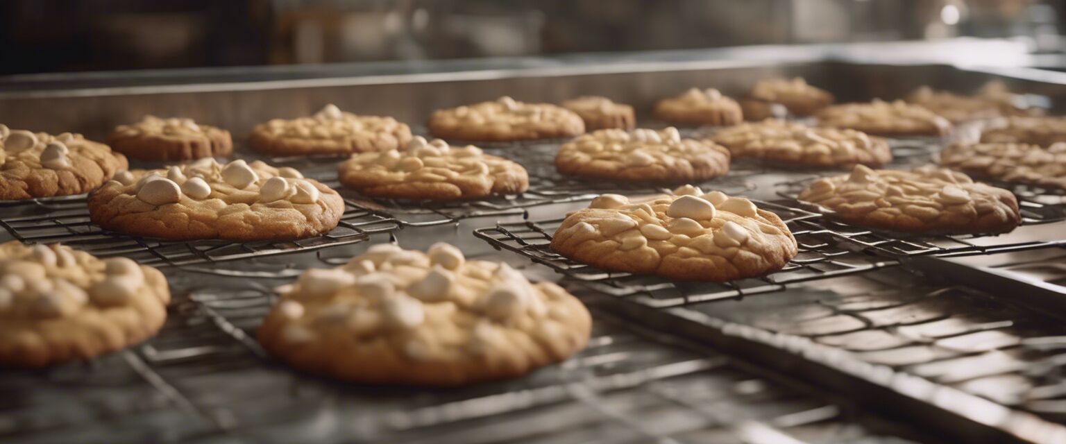 Baking birthday cake cookies