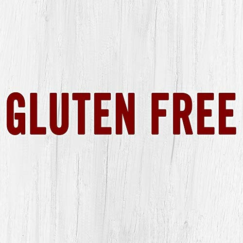 Gluten free text on wood background.