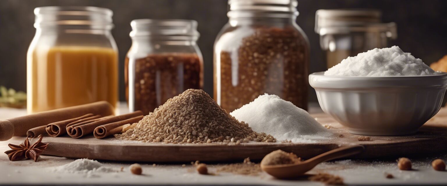 Low-sugar baking ingredients