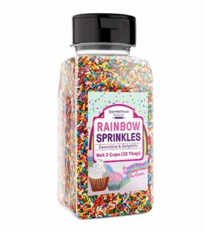 Unpretentious Rainbow Sprinkles