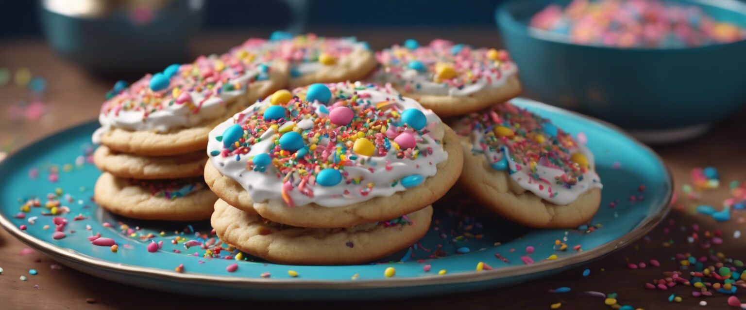 Traditional Birthday Cake Cookie